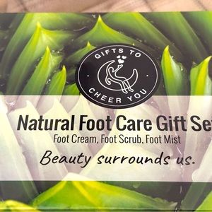 New in sealed box Natural Foot care set